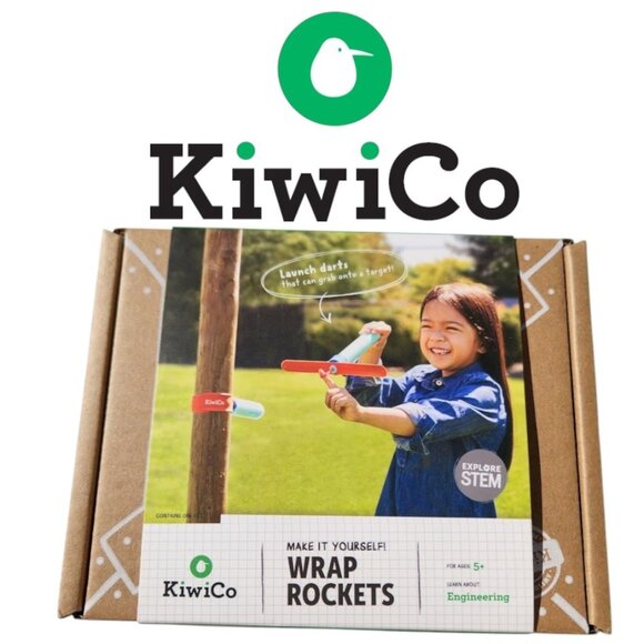 KiwiCo. Wrap Rockets Physics Engineering Launcher STEM Toy Science - Assembled - Picture 1 of 8